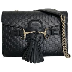 Gucci Emily Guccissima chain shoulder bag
